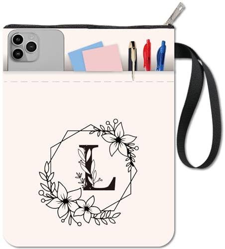 CRASPIRE 11 x 86 Pulgadas Bolsa Libro la Cubierta la Manga del Libro cremally Manga Extra Doble Cara Carta Flor L Tela Tela Lavable Bolsillo Protector Bolsillo los entusiastas del Tapa Dura