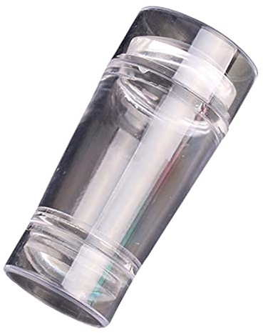 Transparenter Silikon-Stempel, transparent, sichtbarer Körper, französische Spitze, Nägel, Kunststempel, Kunststempel für französische Nägel, französische Nägel