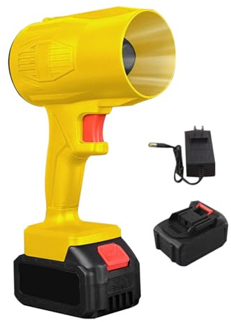 Quorvex Sécheuse Souffleur pour Lavage Auto | Souffleur de Feuilles sans Fil | Nettoyage Main Poussière Voiture Jardin Neige