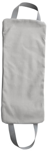 STOBAZA Professioneller Canvas Sandbag für Fitness Yoga Training Belastbar mit Griffen Vielseitig für Krafttraining Gewichtsübungen und Ganzkörper Workout Grauer Sandsack für Muskelaufbau