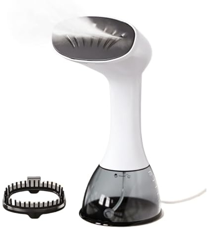 Ozzgen Stiratrice Verticale a Vapore 2000W, Serbatoio 400ml, Vapore 30g/min, Cavo 2,1m, Stiratore Portatile per Casa Ufficio Viaggio, Elimina Pieghe in Secondi