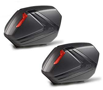 Givi V37 - Seitenkoffer-Satz Monokey® Side, Schwarz