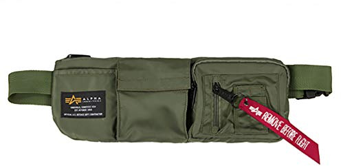 Alpha Industries Crew Utility Bag Unisex Gürteltasche Sage-Green
