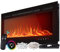 Heidenfeld Elektrokamin HF-WK200 | 𝟯 𝐉𝐀𝐇𝐑𝐄 𝐆𝐀𝐑𝐀𝐍𝐓𝐈𝐄 - Wandeinbau - 3in1 Deko Austausch - 1500 Watt - LED Farbwechsel - 3D Flammen - Wandkamin - Kaminofen (92.0 x 55.0 cm, Schwarz)