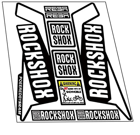 Fahrradgabel Aufkleber Mountainbike Vordere Gabel Aufkleber Fahrrad Stoßdämpfer Dekorative Aufkleber Fahrrad Stoßdämpfer Vordere Gabel Reflektierende Aufkleber Modified Wasserdichte Aufkleber