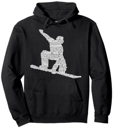 Snowboarder Snowboard Pullover Hoodie