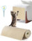 Kratzmatte Katze Selbstklebend, Kratzschutz Sofa Katze, Kratzfolie Katzen Selbstklebend, Kratzfolie Katzen Selbstklebend, Kratzschutz Wand für Türen Anti Kratz Folie 2m x 40cm Khaki