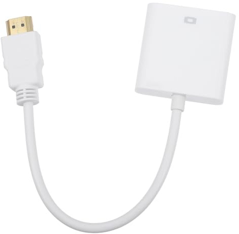jojofuny Cable Convertidor de Vídeo 1080p Adaptador de Cable de Conversión Digital Chip de Salida de Señal a Consola de Juegos Led Reproductor de DVD Compatible