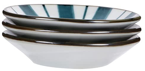 PRETYZOOM 3piezas Plato De Para Condimentos Plato Pequeño De Vajilla Para Ensaladas Diseño Japonés Para Cocina y Mesa