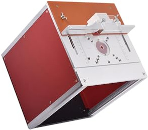 Zambuph Robusta Piastra di Inserimento per fresatrice in Alluminio, banchi da Lavoro Professionali per la Lavorazione del Legno, Piastra Ribaltabile per fresatrice, Prestazioni e Durata migliorate,