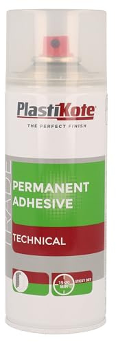 PlastiKote 071029 Trade Technical Permanent Adhesive 400 ml