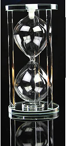 KELIXI l'horloge à Sable Vide est utilisée pour Les Cadeaux de Mariage Cadeau Cadeau Cadeau rituel sablier minuteur, Bricolage Peut remplir Le sablier rituel créatif Unique Ornement de Jouets, a