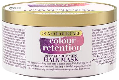 OGX Colour Retention hydrating hair mask with bond plex technology 300ml