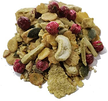 BIO MÜSLI HIGH PROTEIN I Keto I Glutenfrei I Vegan I Superfood Amaranth I Hanfprotein I Mandeln I hoher Eiweißgehalt I 1500g