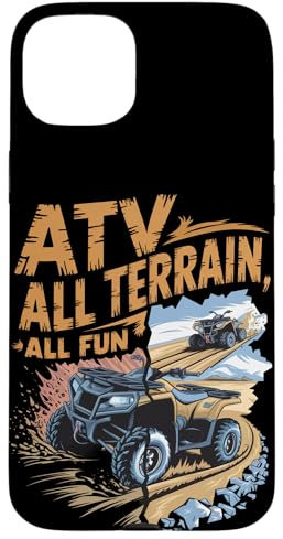 VTT tout terrain, tout amusant Coque pour iPhone 15 Plus
