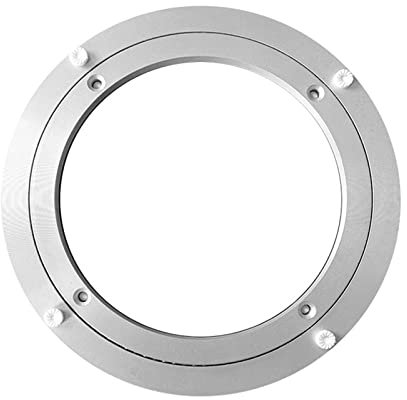 Skivtallrik med 360° svängbar bas, mjukt svängbart lager, tunga kullager, matbord kök, svängbara lager Lazy Susan