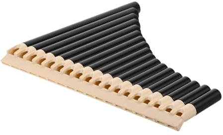 16 Pipe Pan Flute Wind Instrument for Beginners and Performers | Abs Build, Traditional Music Performances and School Bands, Back to School Party, Cultural Heritage Use
