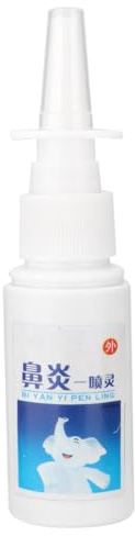 WFNIHONHON Spray per alleviare la rinite allergica per adulti e bambini, spray nasale ad azione rapida, formula delicata senza irritazione, soluzione portatile per la cura nasale