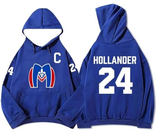 Felpa New York Admirals “Hunter 21” | della Saga Game Changers, per Fan dell‘Hockey Romance (66,L)