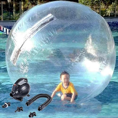 Bola inflable para caminar en el agua, bola transparente Zorb para piscina, divertido juguete para caminar en el agua, bola flotante de entretenimiento