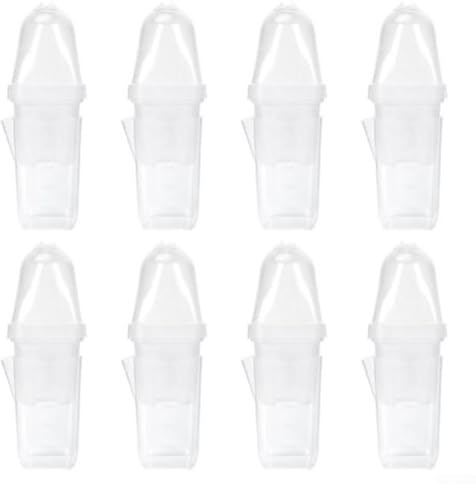 MeevrgR Vasi di propagazione autoirriganti con cupola ventilata per l'umidità – vassoi trasparenti da 6,3 cm per talee e piante grasse (8)