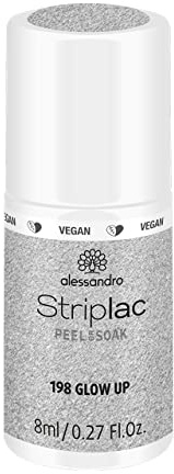 alessandro Striplac - Vernis à ongles UV Glow Up - Doux et durable - Facile à enlever grâce à la technologie Peel-Off - Vegan et sans cruauté envers les animaux - 8 ml