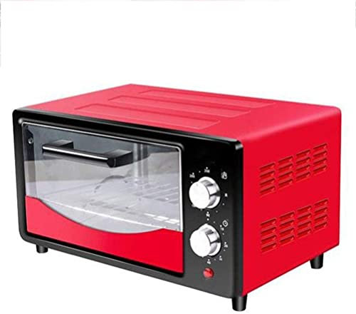 CAZARU Mini Four électrique 12L, Four Grille-Pain à Convection Multifonctions rôtissoire rôtissoire Happy Life