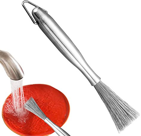 shangjia Topfreiniger | Drahtbürste,Reinigung von Geschirr, Töpfen, Grills, Edelstahlwäscher für Küchenspülen, Reinigung von Stahlwolle-Pads, Metallwäscher