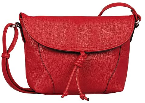 TOM TAILOR Malia Damen Umschlagtasche Umhängetasche Klein Rot