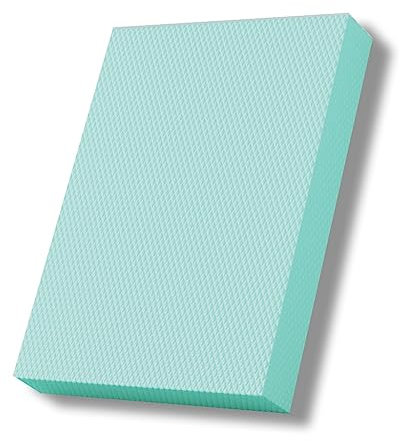 ToeWoe Balance-Schaumstoffpads Fitness-Übung Kernstabilitäts-Trainer rutschfest Extra Dicke Crash-Pad für Rehabilitation und Core-Training (Color : Style3, Size : 40 * 33 * 5cm)