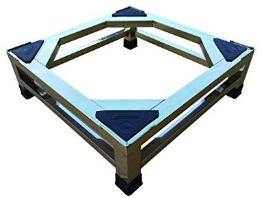 YHJZSM Washing Machine Stand Base Stainless Steel Washing Machine Base Stable Fridge Stand Large Steel Filing Cabinet Holder Stand Large Wooden Barrel Floor Trays Large Bearing Capacity S