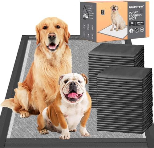 Gardner Pet 100 PCS Alèse Jetable Absorbant Chien Charbon 70x85CM