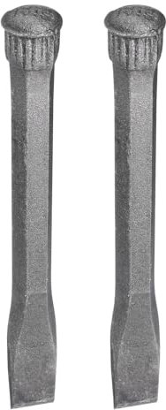 QUARKZMAN Scalpello Roccia 10 Piatto Testa Alto Acciaio Carbonio Gomma Dritto