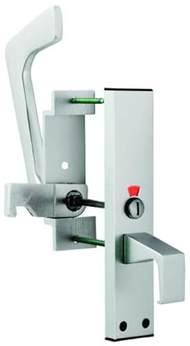 DIRECT DOOR HANDLES.® Disabled Toilet Handle Facility Indicator Lock Bolt Set for Sliding or Hinged Door SAA Finish