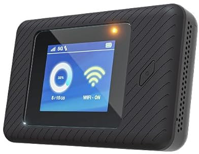 ONDA ROUTER DM100 5G: Wi-Fi, Ethernet, 5GHz, Dual Band, Compatibile con Dispositivi WiFi e Reti 3G/4G/5G, Router Portatile
