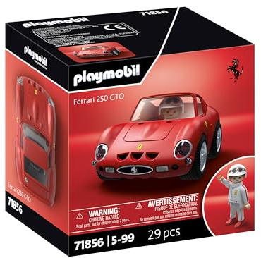 Playmobil | Samlarbilar | Ferrari 250 GTO | Modellbil för vuxna och barn | Present till bilfans och samlare | 71856