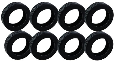 CXMTECH 8 coperture per ruote per bagagli, in silicone, universali, essenziali, accessori da viaggio, valigie per ruote di diametro da 5,1 a 6,1 cm