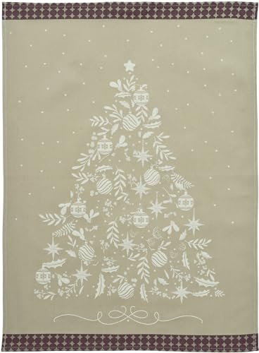 Sander - Geschirrtuch Weihnachten - Chef Tree, Farbe - 60 Linen/Leinen - 50x70cm, Baumwolle