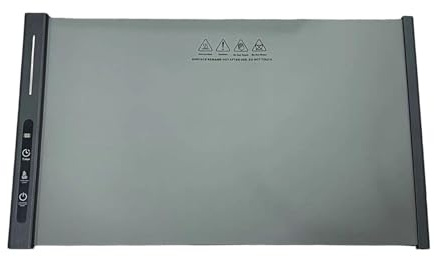 predolo Vassoio riscaldante elettrico Scaldavivande elettrico Pieghevole Timer da 1- Tavola riscaldante in silicone per sala da pranzo Casa Buffet, Grigio