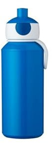 Mepal - Trinkflasche Pop-up Campus - Wasserflasche - Auslaufsichere Flasche für die Schule - Wiederverwendbar - BPA-frei & Spülmaschinenfest - 400 ml - Blue
