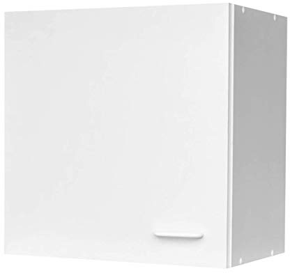 Lüllmann Küchenoberschrank, weiß, 530 x 500 x 350 mm | 1 Tür, 1 Boden