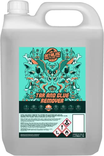 Detailing Addicts Car Care - Tar and Glue Remover 5L – Powerful Formula - Remove Stubborn Tar Glue Spots – Suitable For All Exterior Surfaces