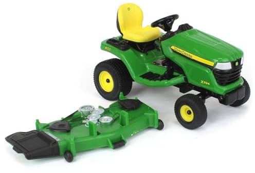 John Deere ERTL 1/16 110 & X394 60th Anniversary Lawn Tractor Set Prestige Collection 45951