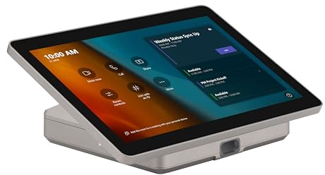 ViewSonic MRC1010-TN 10.1 Touch Console for Microsoft Teams Rooms with Anti-Glare, Full HD, Multi-Touch 10 Points, USB-C, Motion Sensor, HDMI Input and USB Input