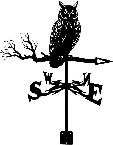 Wetterfahne aus Metall im Vintage-Stil, Piratenschiff-Wetterfahne, Windanzeiger für Wikinger-Schlachtschiffe, Dekoration für Garten- und Außendächer