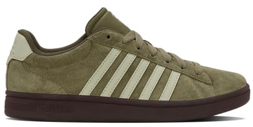 K-Swiss Herren Court TIEBRK II SDE Sneaker, Green, 39 EU