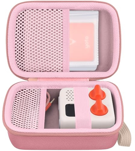 co2CREA Hard Case Compatible with Yoto Mini Kids Audio Music Player Children Speaker Plays Audiobook Cards Radio and Card Case Hold up to Yoto 36 Cards
