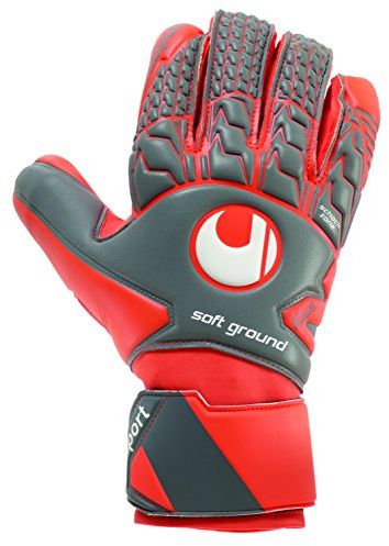 uhlsport Erwachsene Torwarthandschuhe Aerored Soft HN Comp