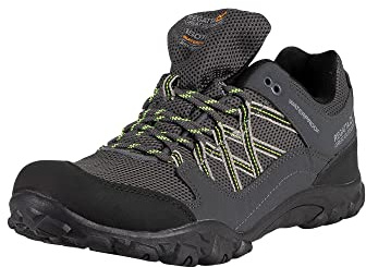 Regatta Edgepoint III WP - Scarpa da Passeggio Uomo, Punch radica/Calce, 43 EU