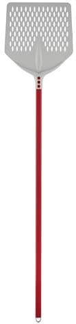 Cerutti Inox - Pala pizza Tulip in alluminio anodizzato quadra forata 36x36 cm con manico 150 cm
